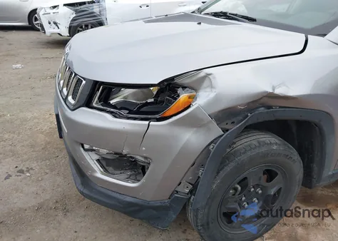 2018 Jeep Compass Sport Fwd from USA, damaged, VIN 3C4NJCAB5JT227953